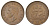 ЮАР 1 пенни 1950 Георг VI (1936-1952) KM 34.1 бронза 11-230-44