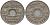 Сирия 1 пиастр 1935 Французский протекторат (1921-1945) KM 71 никель латунь 4551-433