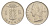 Бельгия 1 франк 1980 Belgie, Бодуэн I (1951-1993) KM 143 медно-никель aUNC 4632-555
