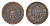 Австрия 5/10 крейцера 1859 A, Франц Иосиф I (1848-1916) KM 2182 медь 4639-148