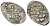Великое Княжество Московское копейка 1535-1547 Иван IV Васильевич, Новгородский монетный двор, 0,69 гр. ГиК №75 серебро    262-117