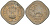 Индия 1/2 анна 1954 KM 2.2 медно-никель UNC 33-1155