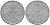 ДАНИЯ 2 ЭРЕ 1970 C; S, ФРЕДЕРИК IX (1947-1972) KM 840.2 цинк 67-445