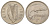 Ирландия 2 шиллинга (флорин) 1968 лосось KM 15a медно-никель UNC 4521-1026