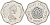 Сейшельские острова 5 центов 1972 FAO, цветок, Елизавета II KM 18 алюминий UNC 4588-645