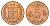 Исландия 5 эйре 1963 KM 9 бронза UNC 4691-334