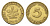ФРГ 5 пфеннигов 1949 F KM 102, J. 377 сталь плакированная латунью 4685-366
