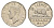 Канада 5 центов 1949 Георг VI (1936-1952), бобр KM 42 никель 4630-654