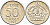 Швеция 50 эре 1953 TS, Густав VI Адольф (1950-1973) KM 825 серебро 4148-926