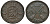 Швеция 2 эре 1764 S.M. Адольф Фредерик (1751-1771) диаметр 34 мм, вес 28,3 гр KM 461 медь 4179-331