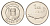 Исландия 1 крона 1992 треска KM 27a сталь плакированная никелем UNC 4687-839