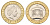 Великобритания 2 фунта 2014 500 лет Trinity House KM 1313 биметалл aUNC 1518-525