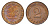 ФРГ 2 пфеннига 1967 F KM 106, J. 381 бронза 3458-723