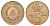 ГДР 5 марок 1969 A, 20 лет ГДР KM 22.1, J. 1524 никель бронза 4389-1114