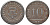 Германия, Мюнстер 10 пфеннигов 1918 Funck 350.5 железо 4119-933