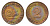 ФРГ 2 пфеннига 1965 D KM 106, J. 381 бронза 4549-626