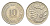 Сингапур 10 центов 1967 KM 3 медно-никель UNC 4705-522