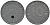 Германия 10 рейхспфеннигов 1943 F KM 101, J. 371 цинк 4124-116