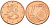 ФИНЛЯНДИЯ 1 ЕВРОЦЕНТ 2006 M KM 98 сталь плакированная медью UNC 214-313