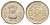 Индия 5 рупий 1992 KM 154.1 медно-никель UNC 4700-147