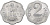 Индия 2 пайса 1975 KM 13.6 алюминий UNC 3996-1044