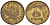 Польша 1 грош 2002 MW KM 276, Parchimowicz 701k латунь 4580-455