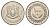 Ливия 100 дирхамов 1975 год-тип KM 17 медно-никель 4678-455