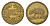 Германия игровой жетон с изображением медведя XIX век диаметр 19,5 мм, вес 0,8 гр латунь 4679-1039