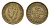 Гонконг 5 центов 1949 Георг VI (1936-1952) KM 26 никель латунь 4547-554