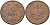 АВСТРИЯ 4 КРЕЙЦЕРА 1861 В, ФРАНЦ ИОСИФ (1848-1916) KM 2194 медь 4538-1053