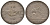 Сьерра-Леоне 10 центов 1805 рукопожатие, лев KM 3 серебро 00-000-00