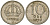 Швеция 10 эре 1942 G, Густав V (1907-1950) KM 813 серебро 4173-1268