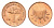 Малайзия 1 сен 1995 KM 49 сталь плакированная бронзой UNC 4614-669