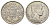 Латвия 5 латов 1929 девушка KM 9 серебро 443-832