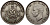 Великобритания 1 шиллинг 1948 Георг VI (1936-1952), Шотландский герб KM 864, Spink 4104 медно-никель 80-642