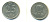 ТУРЦИЯ 25 КУРУШЕЙ 2005 KM 1167 медь никель цинк 3999-1237