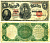 США 5 долларов 1907 A, семья пионеров с собакой, подписи Speelman и White Pick 186 (9) бумага 451-137-1