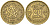 Марокко 20 франков 1950 год 1371, Мухаммед V (1346-1381) (1927-1962) KM 50 алюминиевая бронза 108-1154