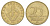 Венгрия 20 форинтов 1994 BP KM 696 никель латунь 4648-1011