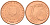 Нидерланды 1 евроцент 2004  КМ 234 сталь плакированная медью UNC   4160-1141