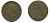 Великобритания 1 пенни 1917 Георг V (1910-1936) КМ 810, Spink 4051 бронза 4110-136