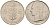 Бельгия 5 франков 1975 Belgique KM 134.1 медно-никель  UNC  4187-243