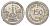 Нюрнберг - Фюрт 150 пфеннигов 1921 юбилейный жетон железной дороги - художественный фонтан Men05 19217.2, Men18 24057.2 алюминий aUNC 4638-134