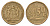 ЮАР 50 центов 1993 Зантедеския Эллиота (калла), герб KM 137 сталь плакированная бронзой 4694-946
