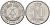 ГДР 50 пфеннигов 1958 A KM 12.1 алюминий 106-1231