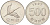 Южная Корея 500 вон 1997 маньчжурский журавль KM 27 медно-никель 4138-112