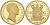 Голландия 10 ГУЛЬДЕНОВ 1842 РЕПЛИКА ИЗВЕСТНОЙ МОНЕТЫ PROOF 1096-4-53