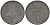 Дания 1 эре 1958 C;S, Фредерик IX (1947-1972) KM 839.2 цинк 4152-465