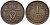 ДАНИЯ 1 ЭРЕ 1909 VBP; GJ, ФРЕДЕРИК VIII KM 804 бронза 100-245