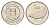 Исландия 1 крона 1992 треска KM 27a сталь плакированная никелем UNC 4687-837
